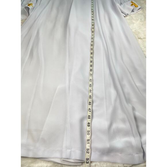 🔥Tally Taylor Paris Rome Nun Priest Church Cross White Robe Women Size 20W - Picture 13 of 14